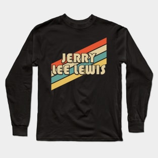 Vintage 80s Jerry Lee Lewis Long Sleeve T-Shirt